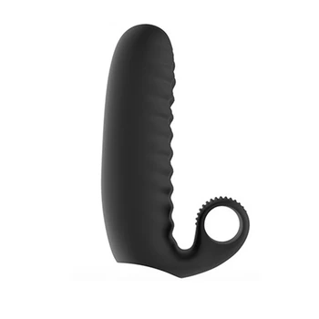 1 Kus Silikónové Prst, Vibrátor G-Spot Klitorálny Stimulácia Masér Ženská Masturbácia, Sex Produkt