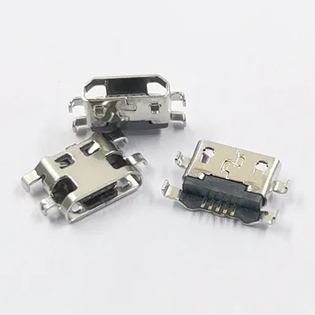 10pcs Micro USB Nabíjací Port Zásuvka Konektor pre Lenovo A708t S890 pre Alcatel 7040N pre HuaWei G7 G7-TL00 Pre Doogee S55