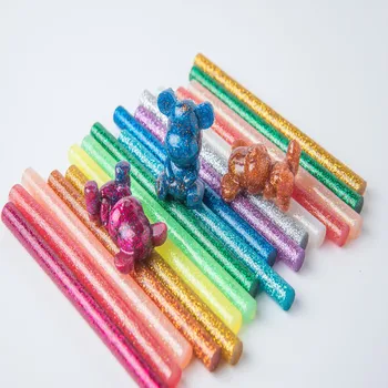 11pcs 11x100mm Taveniny Glue Stick Mix Farba Viskozita DIY Plavidlá Hračka Oprava Nástrojov