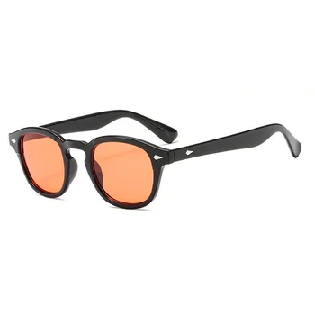 2021 Módy Nové Johnny Depp Lemtosh Štýl Okrúhle Slnečné Okuliare, Odtieň Tichom Objektív Dizajn Značky (Strana Zobraziť Slnečné Okuliare Oculos De Sol
