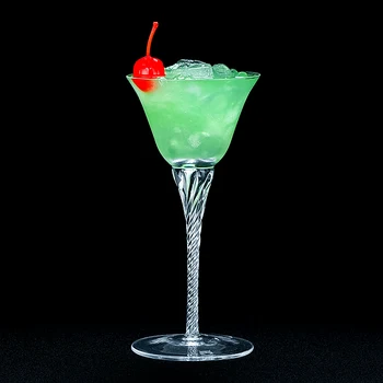 2021 Nové Kreatívne Vysoko nohy Japonský Martini Pohár Martini pohára Crystal Cocktail Cocktail Glass Sklo