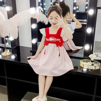 4. júla летнее для девочки винтажное Čínsky Roztomilý Princezná Šaty Vestidos De Fiesta милое платье костюмы для ролевых игр