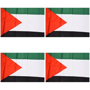 4X Palestíny Národnej Vlajky 5 ft x 3 ft