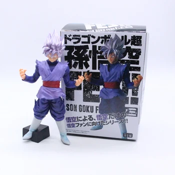 Anime Dragon Ball Z Super Saiyan Ultra Inštinkt Migatte Č Son Goku s Fialová Farba PVC Akcie Socha Obrázok Model Hračky