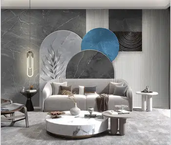 Beibehang Vlastné nové, moderné dekoratívne maľby minimalistický tapety mramoru geometrie pozadí steny papiere domova