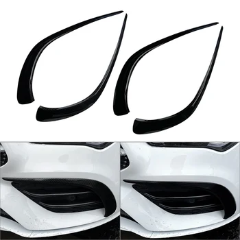 Carbon Fiber ABS Predný Nárazník Pery Splitter Spojler Darí Kryt Pre Mercedes Benz CLA C118 2020+