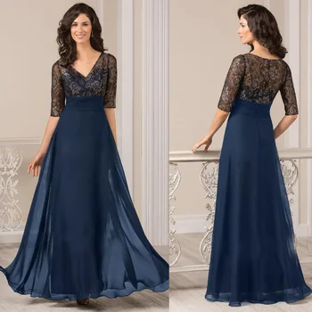 Elegantný Nový Prom Šaty pre Dámy Blue s Dlhým Rukávom Tenký Župan De Soire Mariage De Rúcha Vestidos De Noche Formálne Večerné Šaty