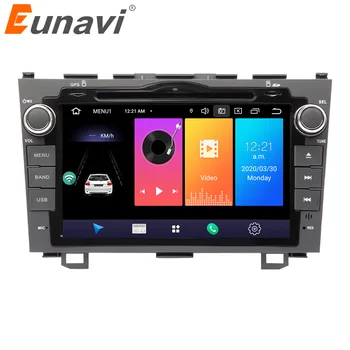 Eunavi 2 Din autorádio DVD Prehrávač, GPS Na Honda CRV 2006 2007 2008 2009 2010 2011 Auto Stereo Video 8