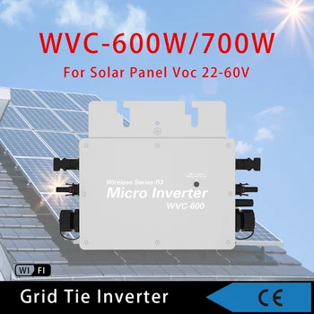 FARSUN Solárny Invertor 600W 700W Čistá Sínusová Vlna MPPT Na Grid Kravatu Inversor Ip65 pre 120V/230V AC Micro Solárny Panel Smart Inverter