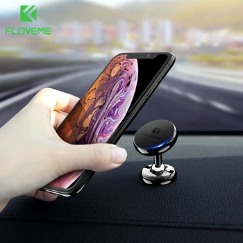FLOVEME Magnetické Auto Držiaka Telefónu, Pre iPhone 7 8 Samsung A50 Xiao Magnet Držiak Na Telefón v Aute Mobilný Telefón, Auto Držiak na Stojan