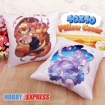 Hobby Express Predaj NOVÝCH Bowsette a Booette 40x40cm Námestie Anime Dakimakura Hodiť Vankúš FBZ708