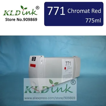 [KLD Atrament] Kompatibilné 771 CE038A Chromat Červený Pigment ink cartridge pre Designjet Z6200