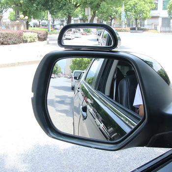 Nastaviteľné Pomocné mŕtvom uhle Spätného Zrkadla Auta Zozadu Vypuklé Zrkadlo Univerzálny pre Auto Vozidla Strane Blindspot