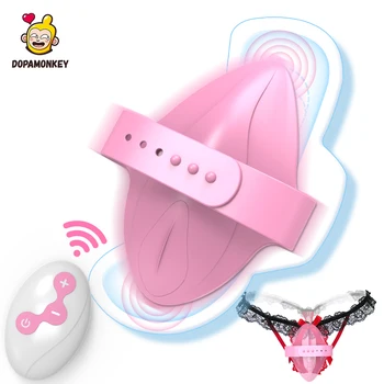 Neviditeľné Nositeľné G-Spot Vibrátor Sexuálne Hračky pre Dospelých Žien Stimulátor Klitorisu Bezdrôtové Diaľkové Motýľ vibračné nohavičky