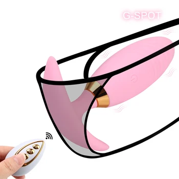 Nositeľné Dildo Vibrátor 10 Rýchlosti Stimulácia Klitorisu Dospelých Produkty Sexuálne Hračky pre Ženy Bezdrôtového Diaľkového Svetla