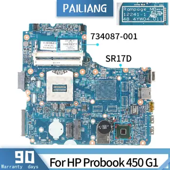 PAILIANG Notebook základná doska Pre HP Probook 450 G1 Doske 12241-1 734728-001 734087-001 Core SR17D TESTOVANÝCH pamäťových modulov DDR3