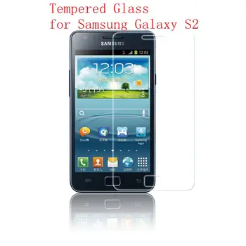 Pre Samsung S2 Screen Protector Ochranná Fólia Tvrdeného Skla pre Galaxy GT-i9100 S II S2 plus GT-i9100 9100 puzdro