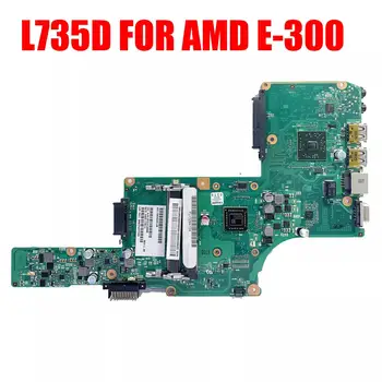 SHELI Pre Toshiba L730D L735D notebook Doska s EME300 CPU) AMD E-300 6050A2471301 V000245130 notebook pc doske Nie GP