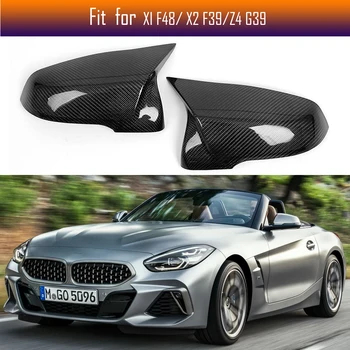 Spätné Uhlíkových Vlákien Zrkadlo Spp Pre BMW F48 X1 Série 2015 - 2021 Auto Bočné Zrkadlo Pokrytie Shell Pre X2 F39 Z4 G39 2019 - UP