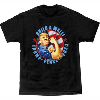 Trump Zvonenie USA Prezidentské Voľby 2024 MAGA T-Shirt. Prémiová Bavlna Krátky Rukáv O-Krku Mens T Tričko je Nové S-3XL