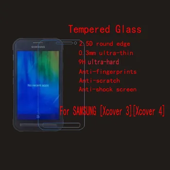 Veľkoobchod 10pcs/veľa FENGHEMEI Tvrdeného Skla Chránič Pre Samsung Xcover 3 G388F Xcover 4 G390F