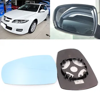 Veľké Vízie Auto Modrá Bočné Spätné Zrkadlo Odlesky Dôkaz LED Lampa Vyhrievané Zase Jeden pre Mazda 6 rokov 2010-2020