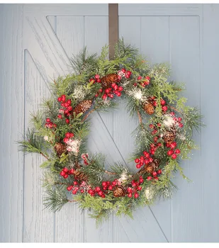 Vianoce domov iny záhrada borovicová šiška garland dverí visí reštaurácia hotel obývacia izba Vianočný stromček prívesok dekorácie navidad