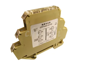 Vysokú presnosť pre priemyselné použitie ultra-tenké PT100 PT1000 Cu50 vysielač teploty 0-10V 4-20mA