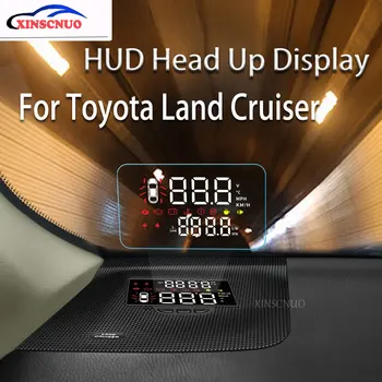 XINSCNUO Auto Elektronické HUD Head Up Display Pre Toyota Land cruiser 2010-2018 OBD HUD head-up displej