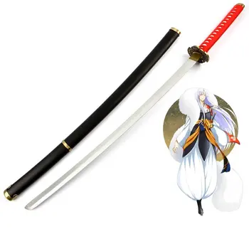 [Zábavné] 100 cm Cosplay Anime Inuyasha Sesshoumaru Tenseiga zbraň Drevený Meč model Kostým party Anime show v Japonsku samuraj meč
