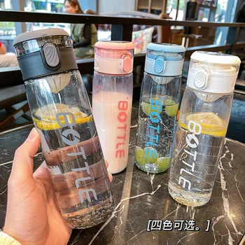 Športová Fľaša na Vodu, Bielkoviny Shaker Vonkajšie Cestovné Prenosné Nepresakuje Drinkware Plastová Fľaša na Pitie BPA Free Poháre